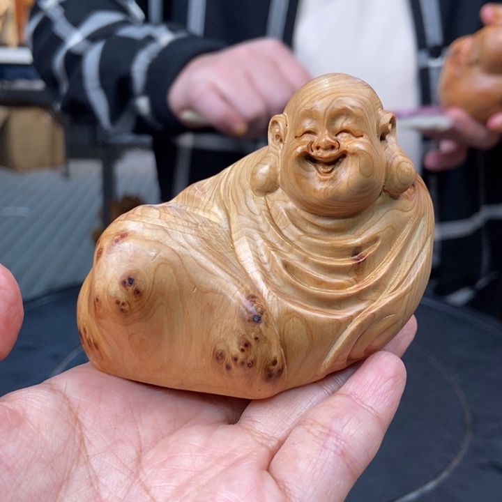 柏木（崖柏）手把件