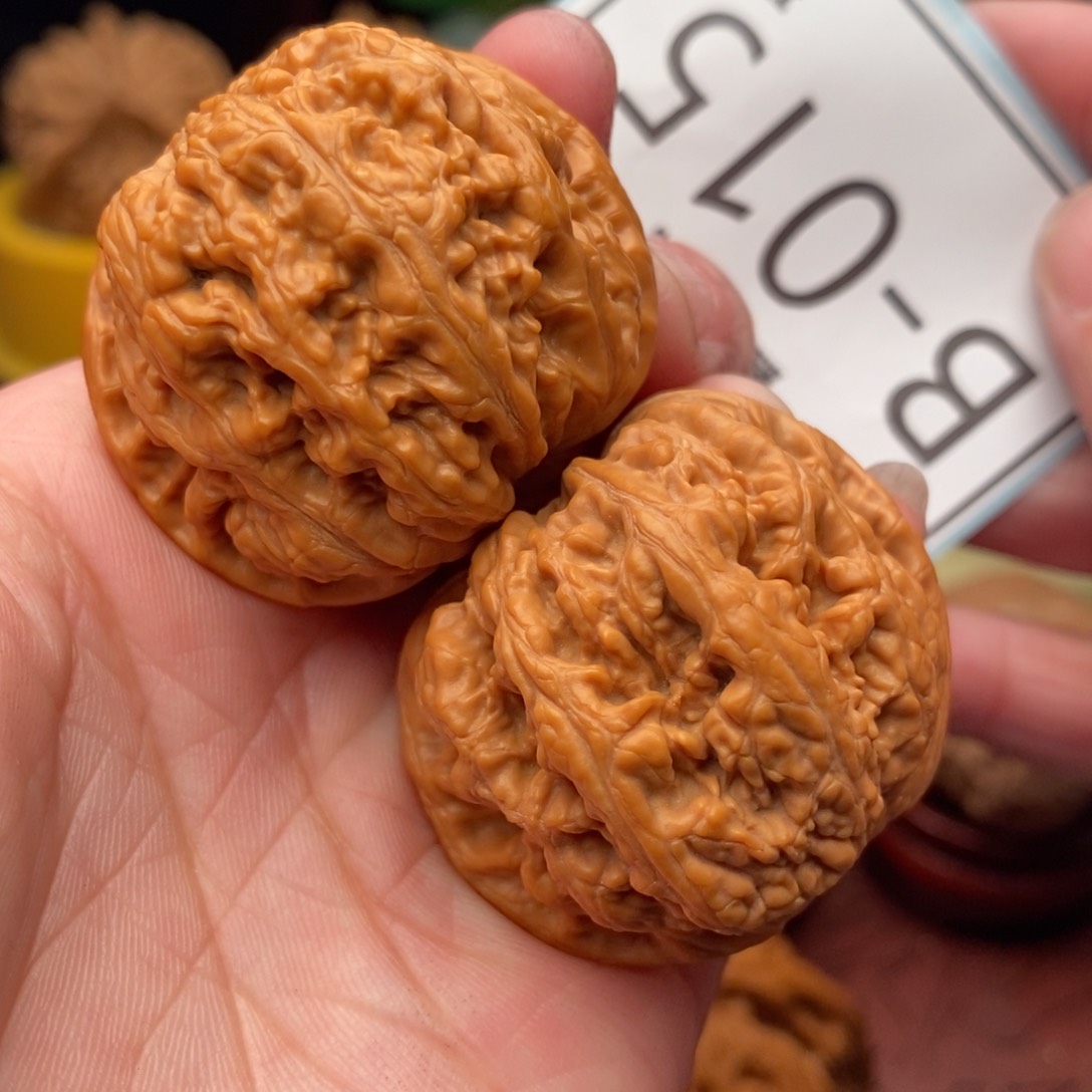 文玩核桃把件粗筋39