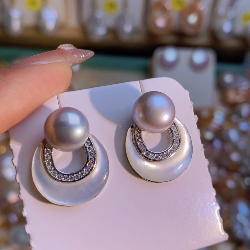 【闪购商品】淡水珍珠天然淡水珍珠合金