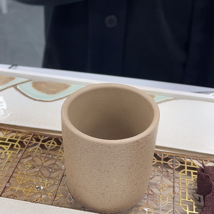 茶杯紫砂五彩段泥