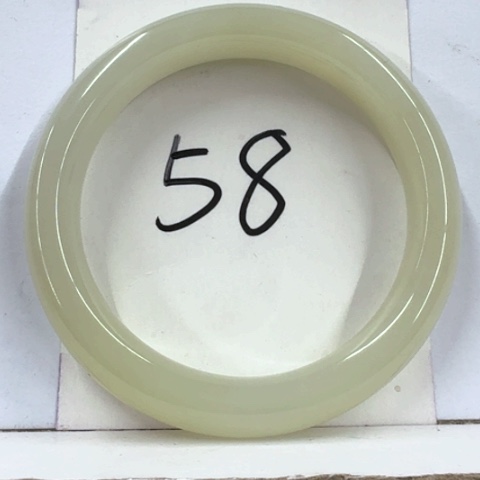 和田玉手镯未镶嵌用****4