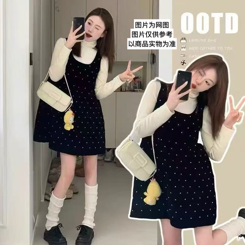 氛围感甜美大码套装