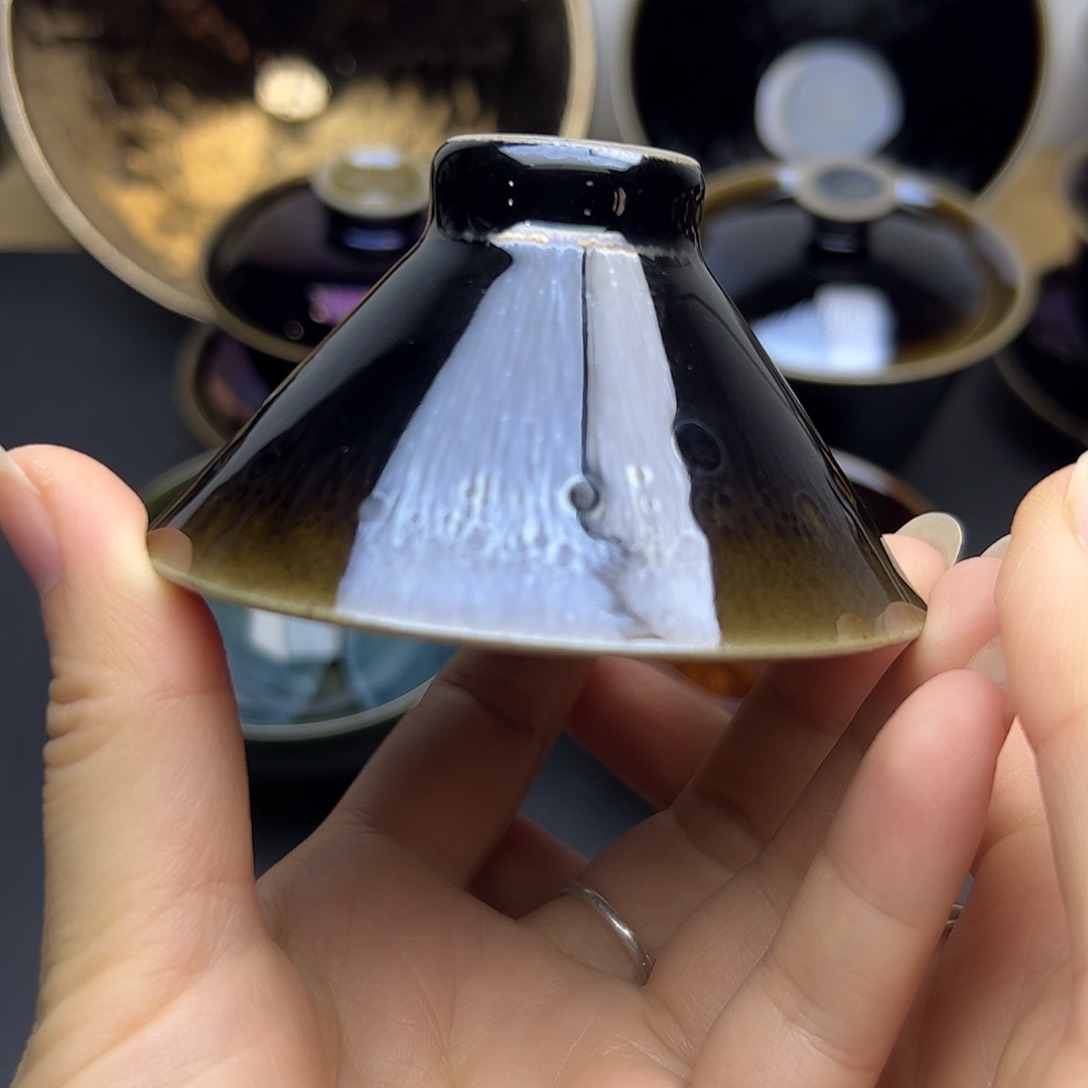 茶盏建窑建盏主人杯
