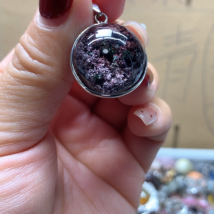 水晶水晶吊坠未镶嵌用****夫