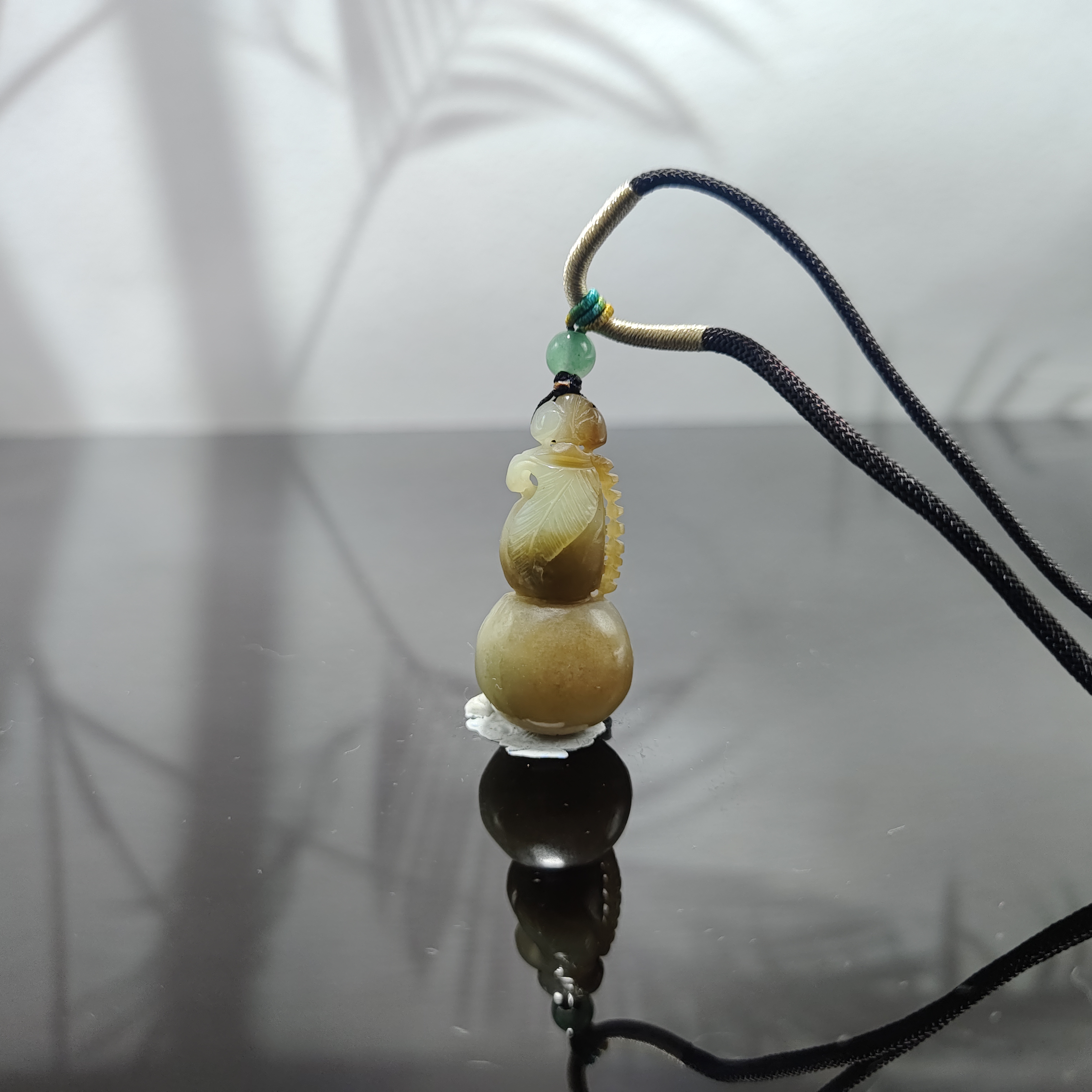 N和田玉福禄吊坠0398