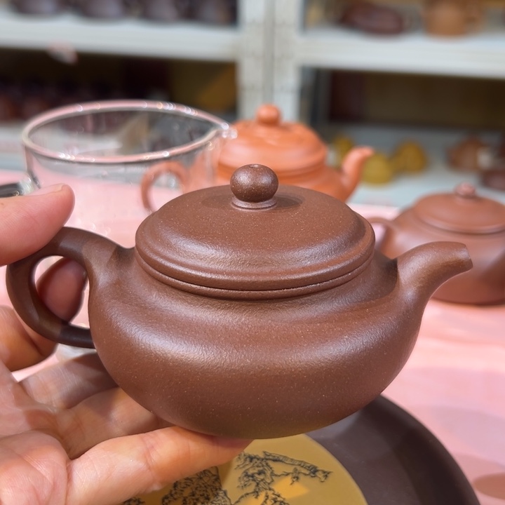 紫砂茶壶仿古。 200c c
