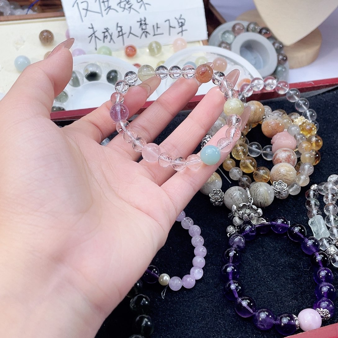 玛瑙/玉髓手链合金