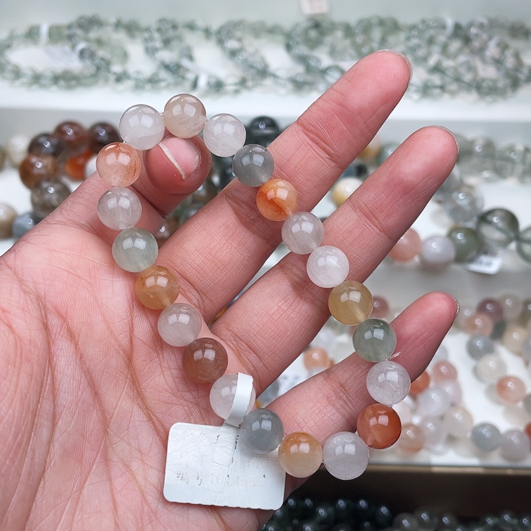 未镶嵌水晶手链水晶