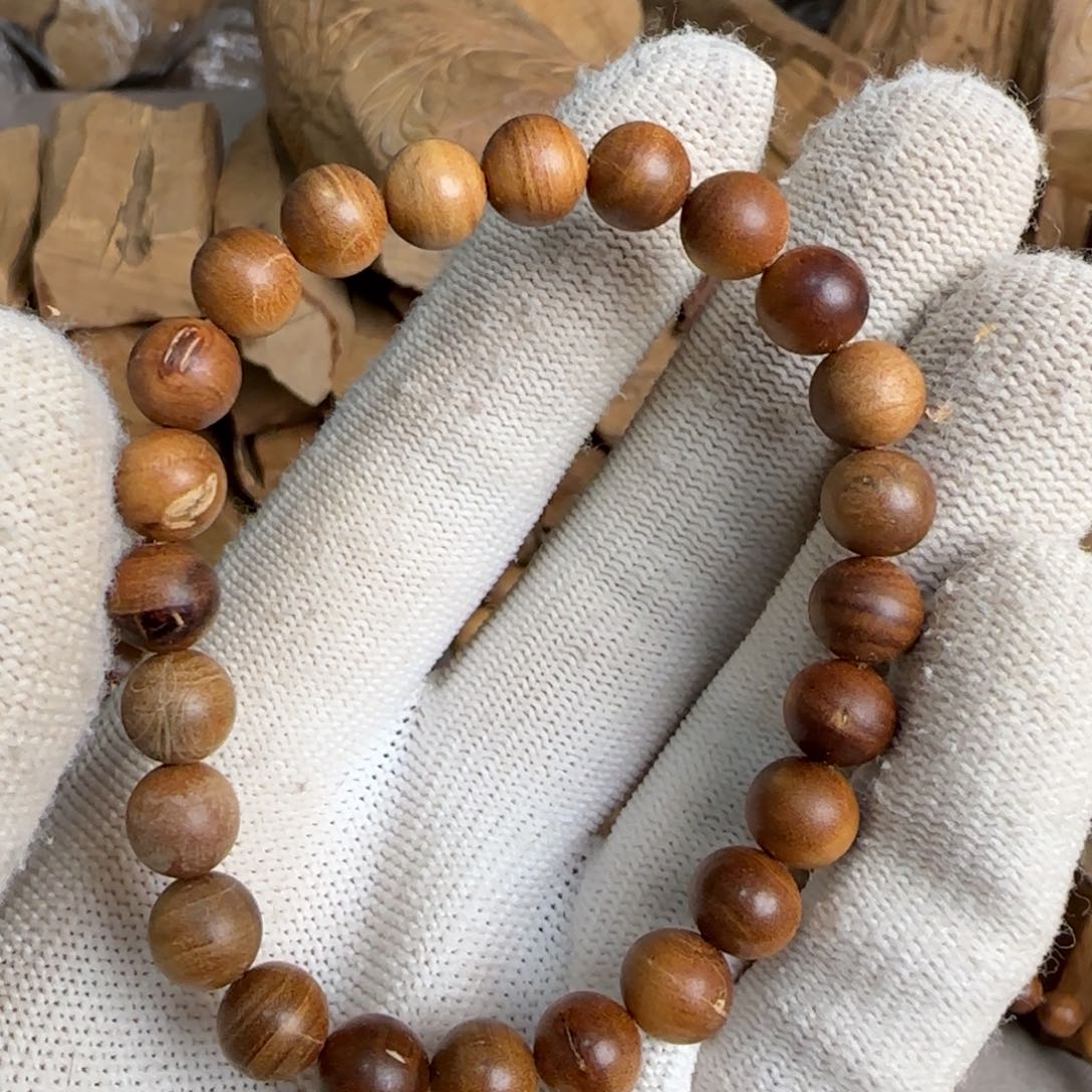 檀香木手串/手链08瑕疵珠