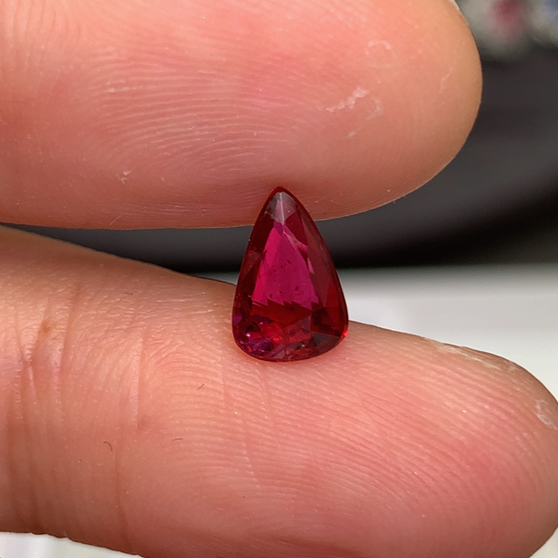 红宝石裸石未镶嵌1.02ct无烧