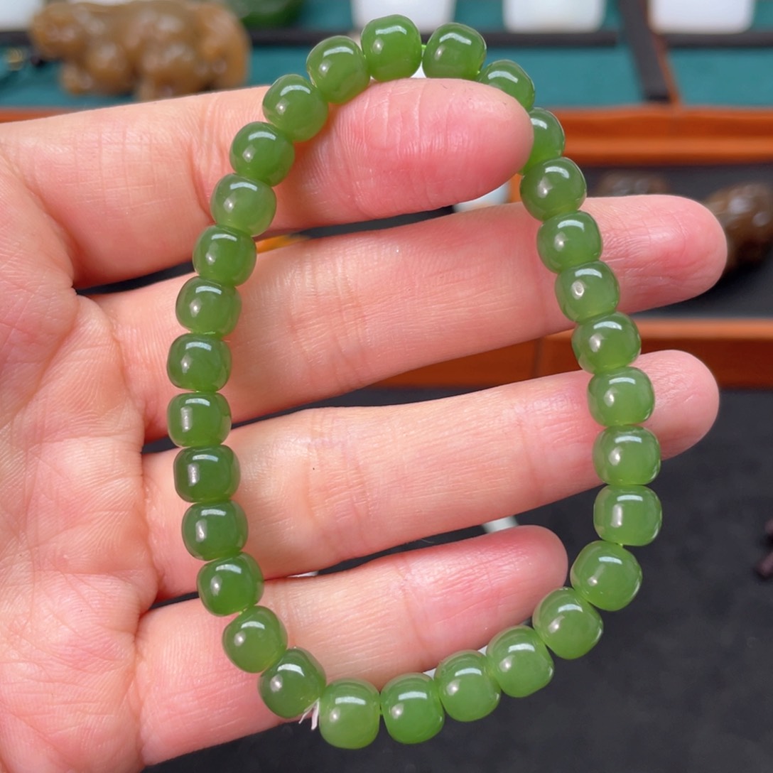 和田玉手链未镶嵌