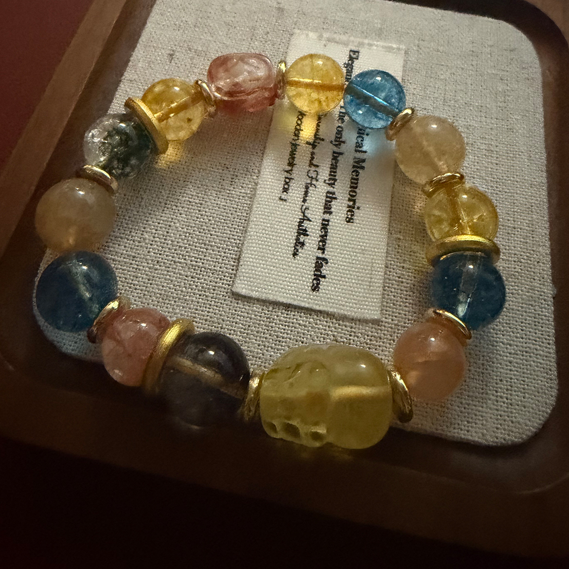 非金属布艺手链 辰曦同款【多姿多彩】手链