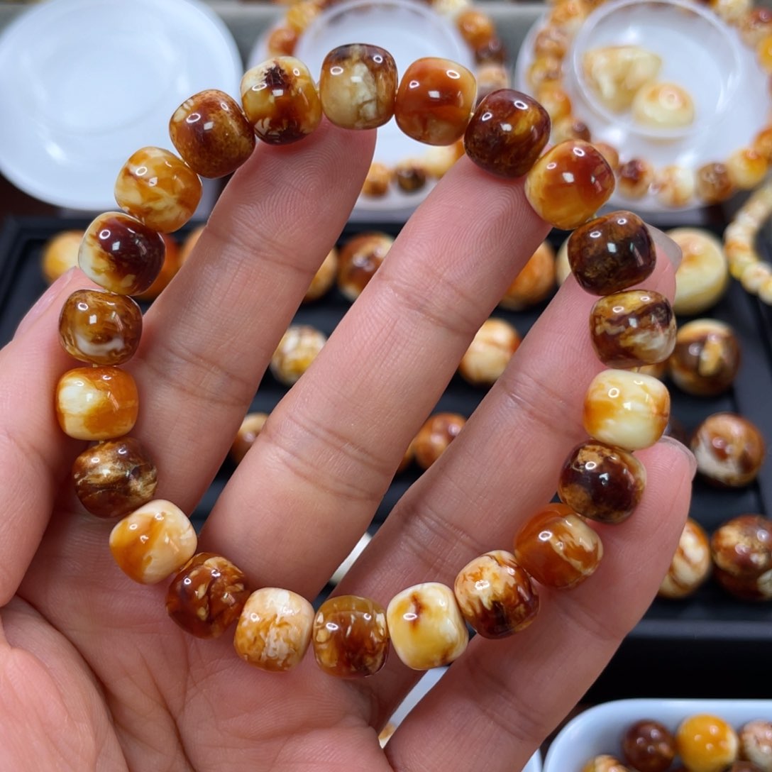 裸石琥珀未镶嵌蜜蜡尺寸9.9