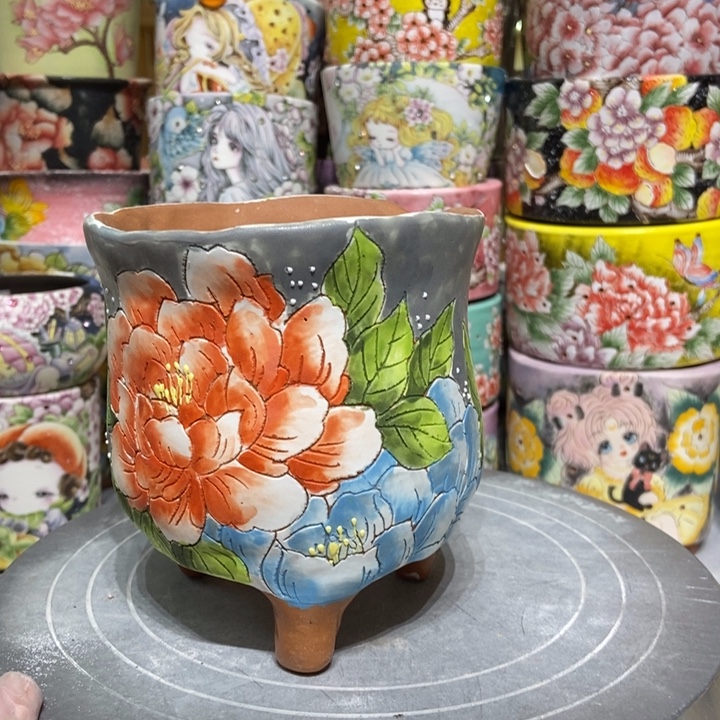 景德镇艺术手绘作品