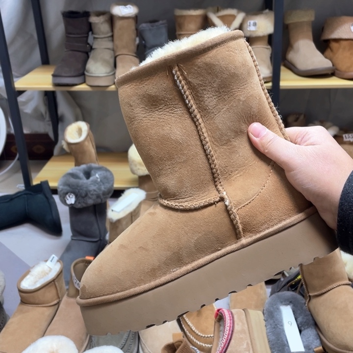 38码栗色中通厚底一起