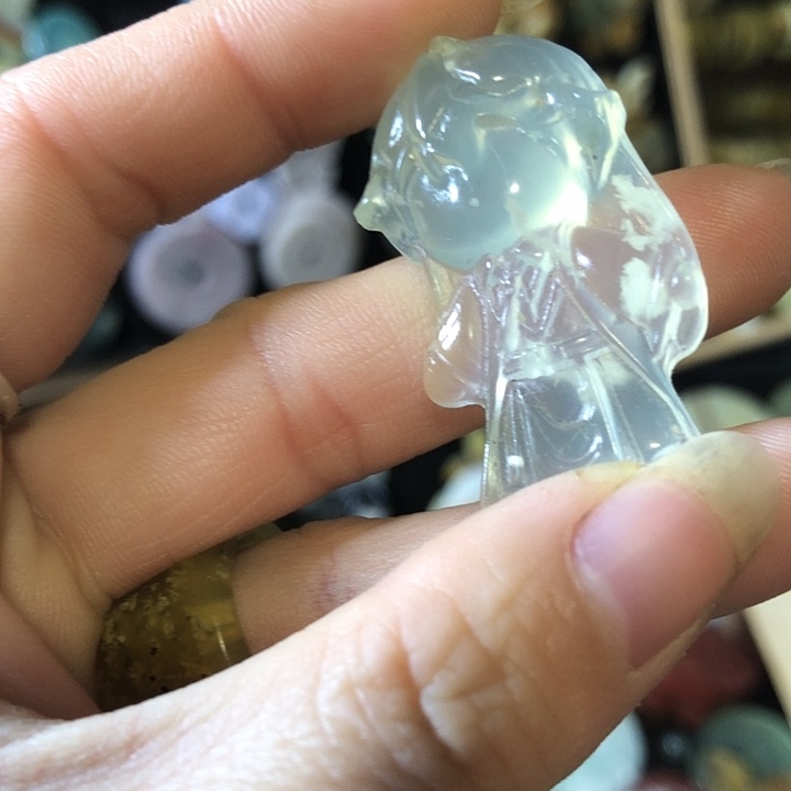 岫玉未镶嵌岫玉挂件