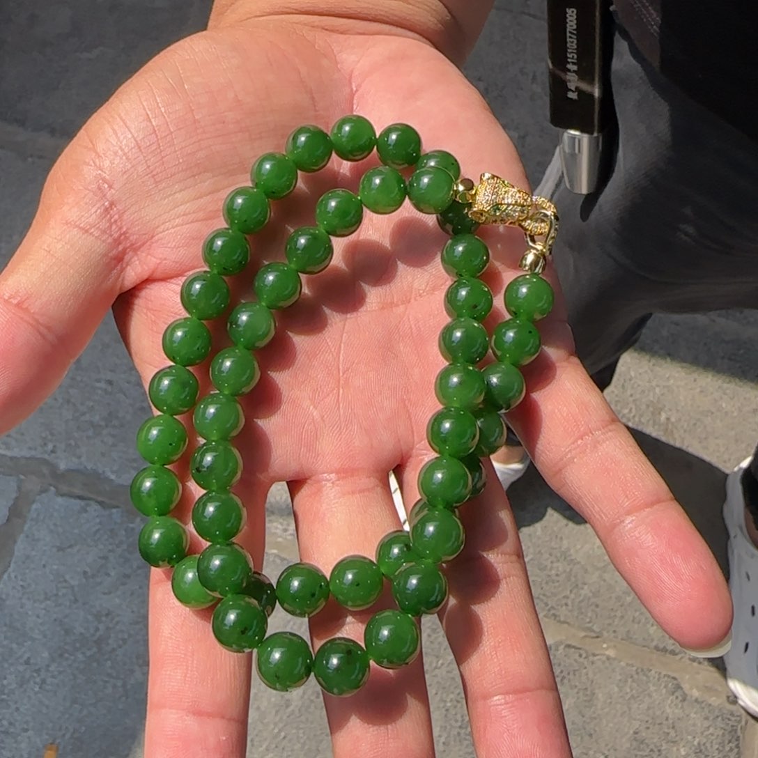 和田玉未镶嵌颈饰卡10