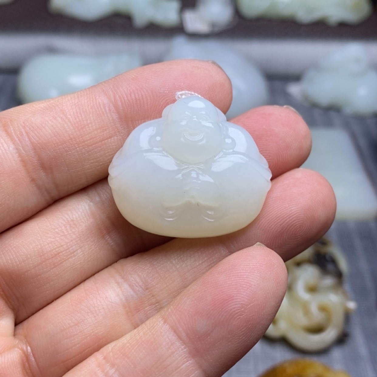 【闪购商品】和田玉（糖玉）颈饰未镶嵌