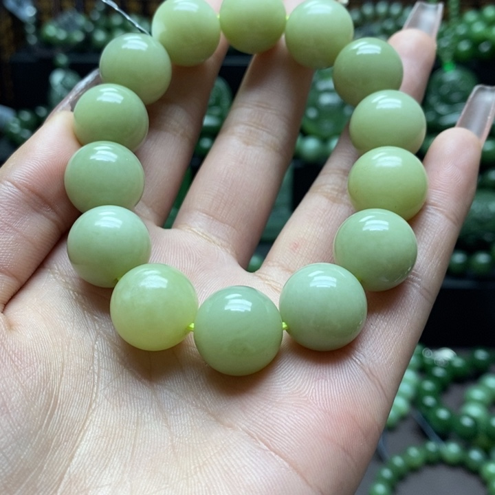 和田玉手串未镶嵌