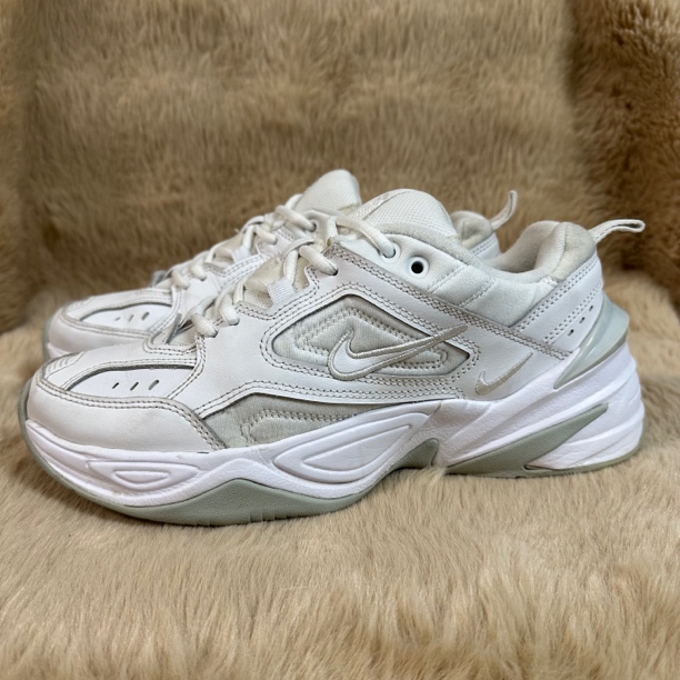 90新 MM6 41码260/污渍 M2K Tekno 缓震 复古 老爹鞋 白灰