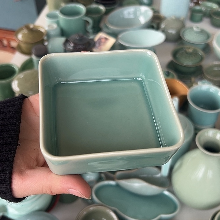 小米茶器龙泉青瓷
