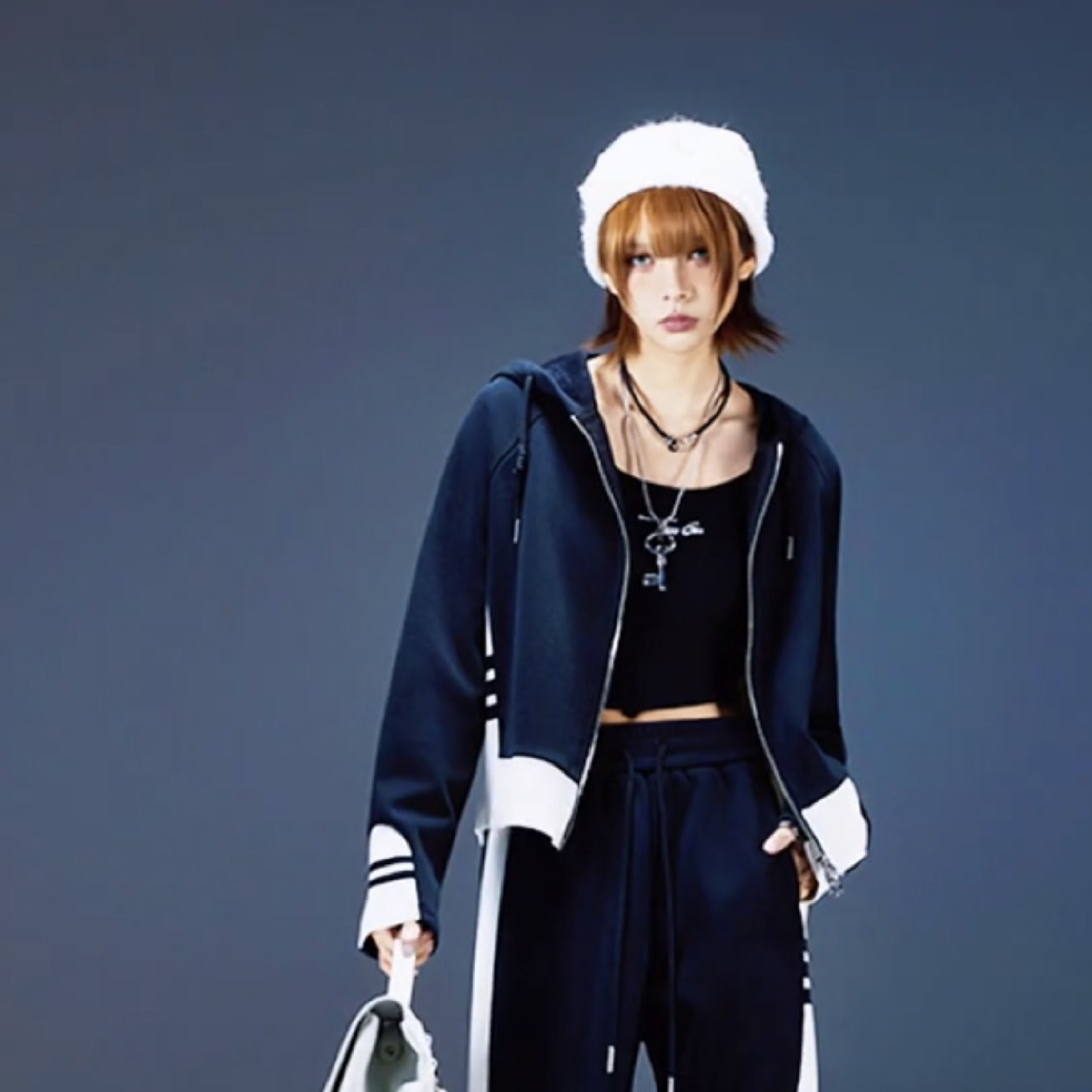 3号车646——695 美式春秋直筒高腰牛仔秋季潮流宽松