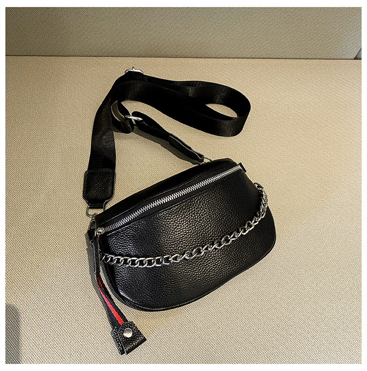 【头层牛皮】真皮女包单肩斜挎洋气马鞍包时尚休闲网红百搭2227