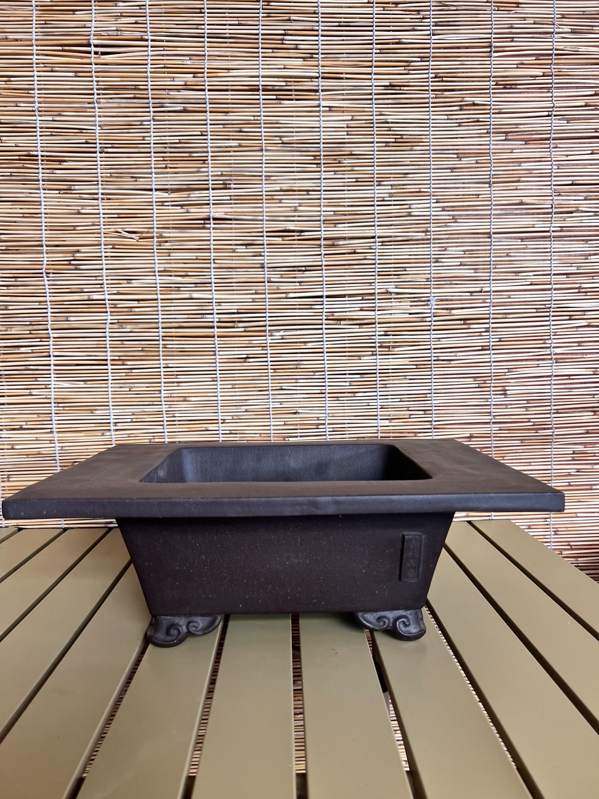 紫砂春秋鼎盛手工盆