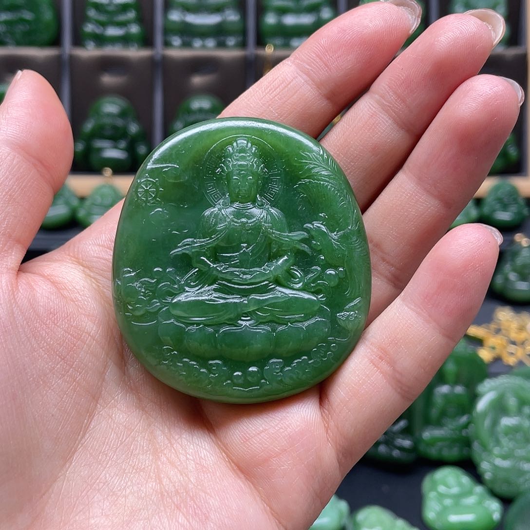 和田玉吊坠未镶嵌