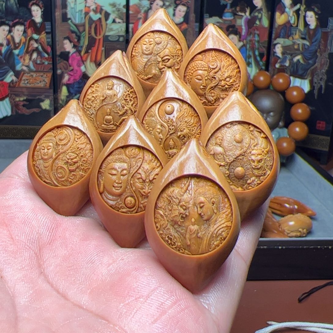 橄榄核吊坠橄榄核