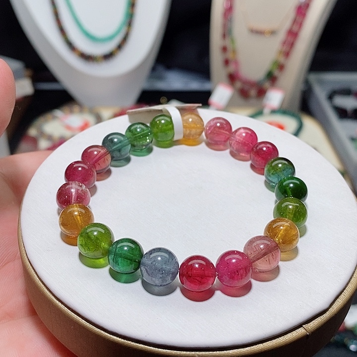 碧玺手链未镶嵌碧玺手链