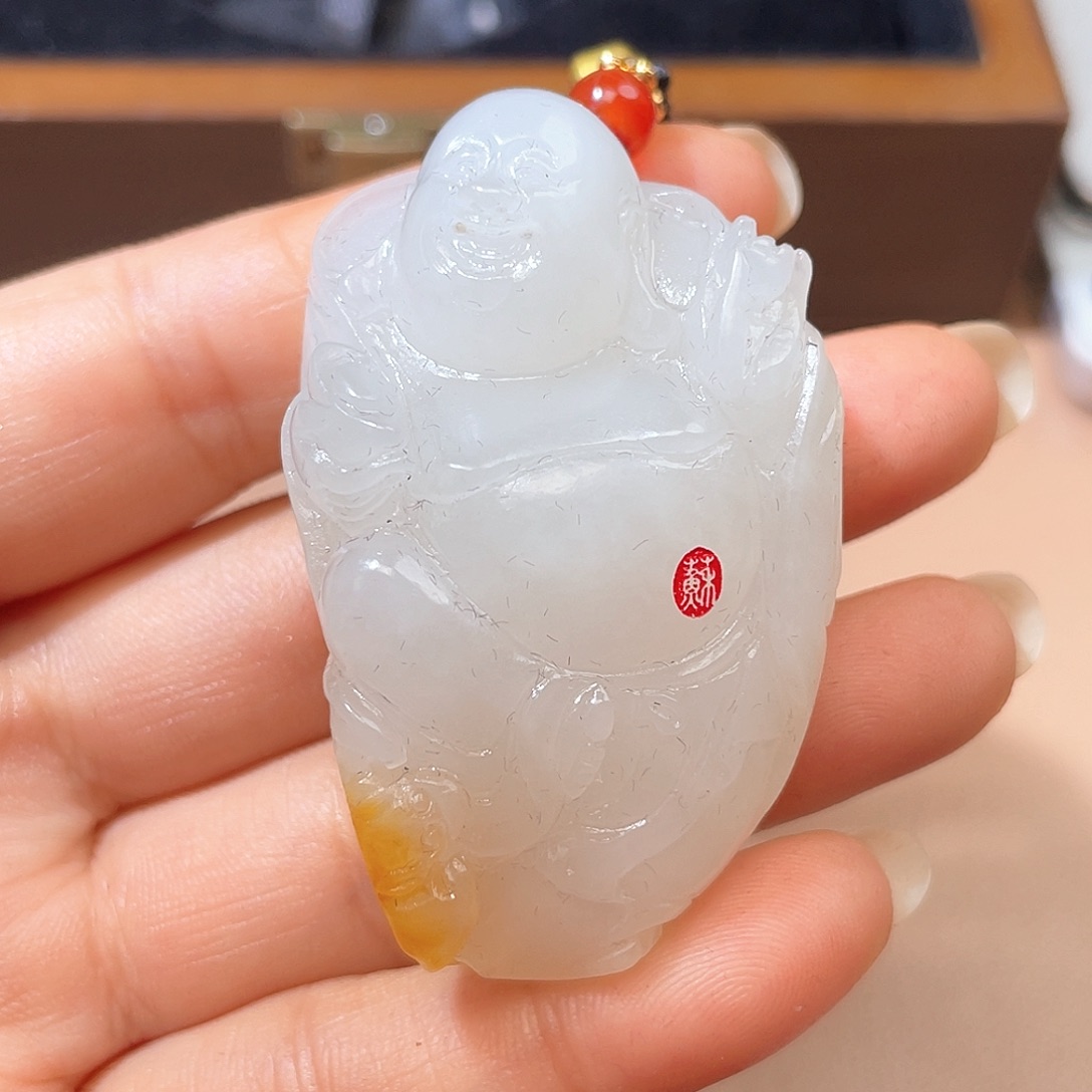 和田玉颈饰未镶嵌A7 