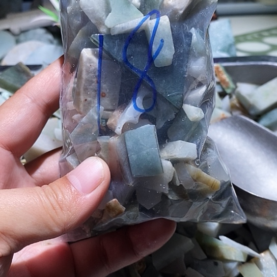 翡翠散珠鱼缸料18