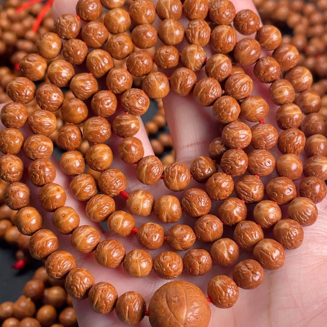 雪***孩凤眼菩提吊坠凤眼