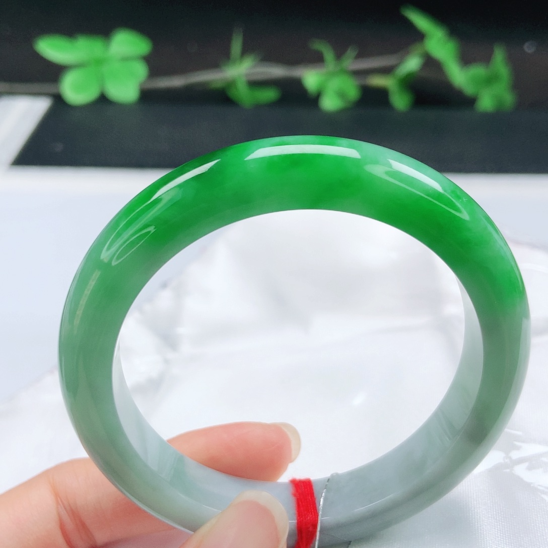 未镶嵌手镯翡翠56➕圈