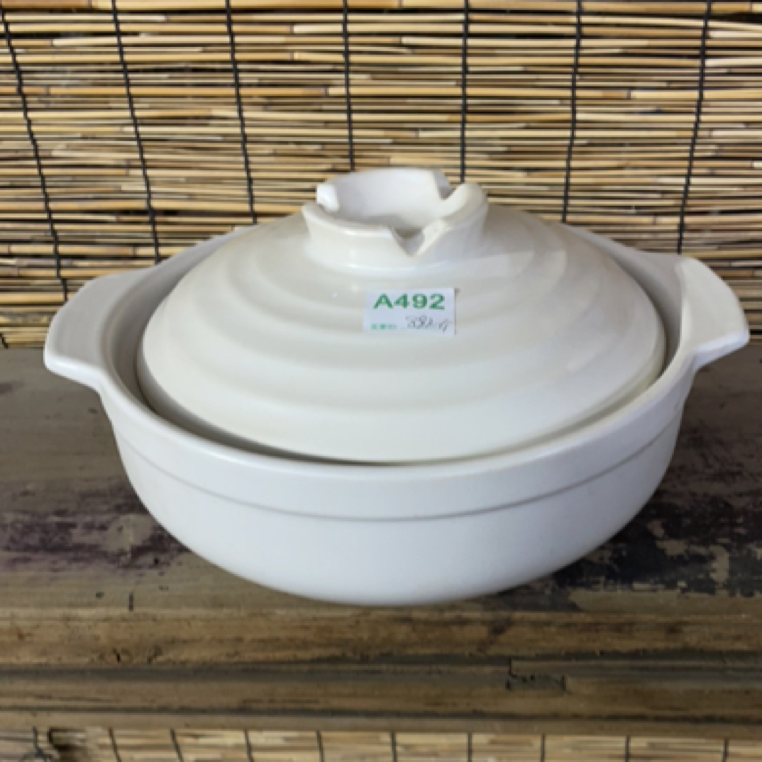 磁州窑，砂锅《直径30高11》5-6口人用