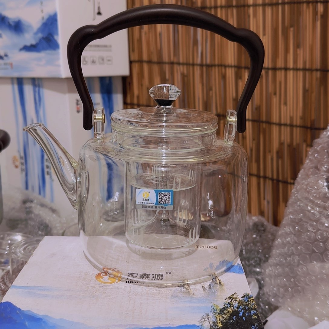 高硼硅玻璃茶水分离款T10白