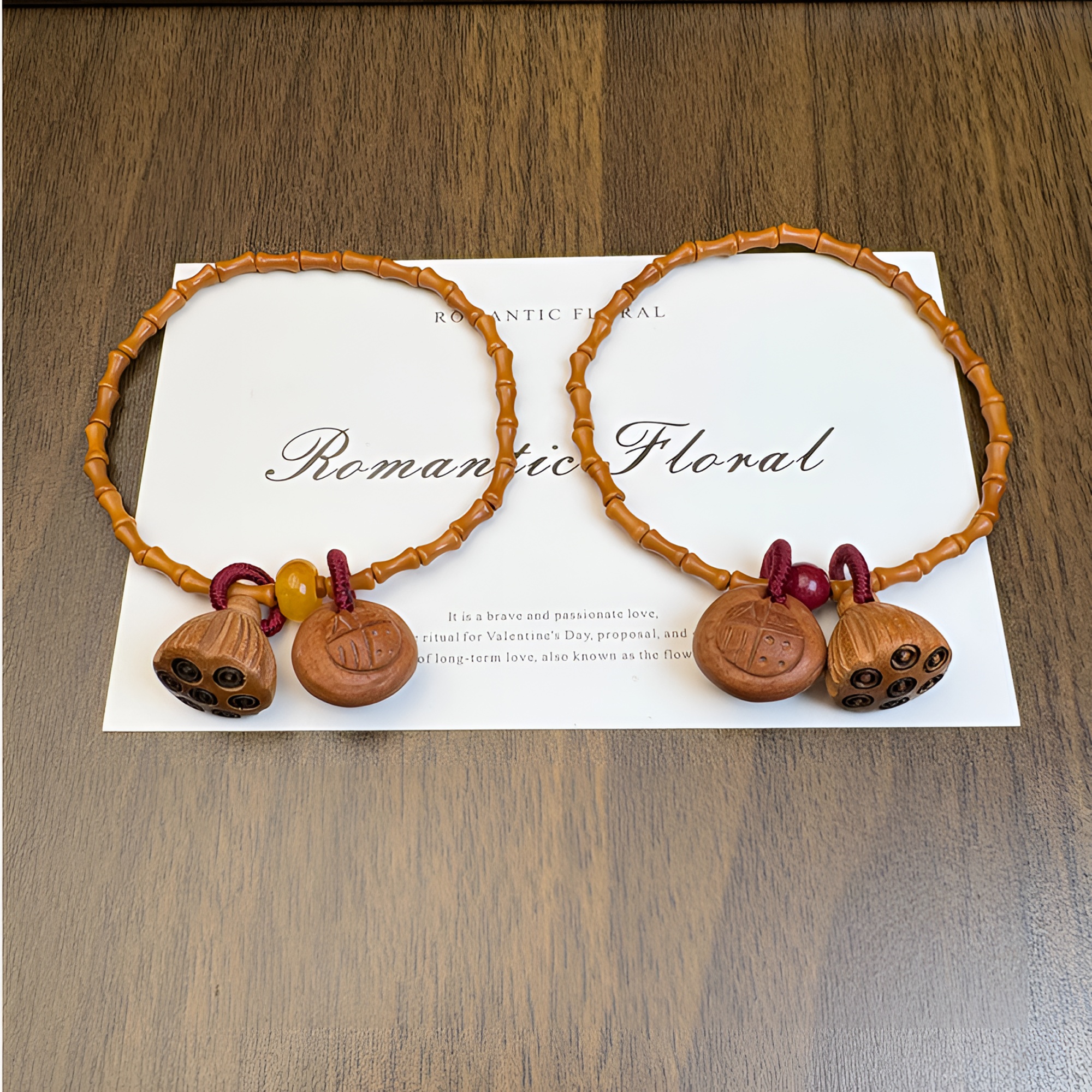 【好运莲莲】桃核桃枭镇邪手串正品胖福竹节手工定制/辟/护/挡/