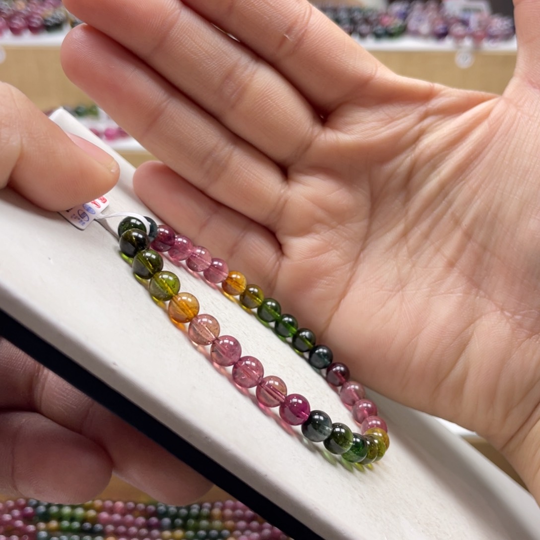 碧玺手串未镶嵌6mmmmmmmmmmmmmmmm