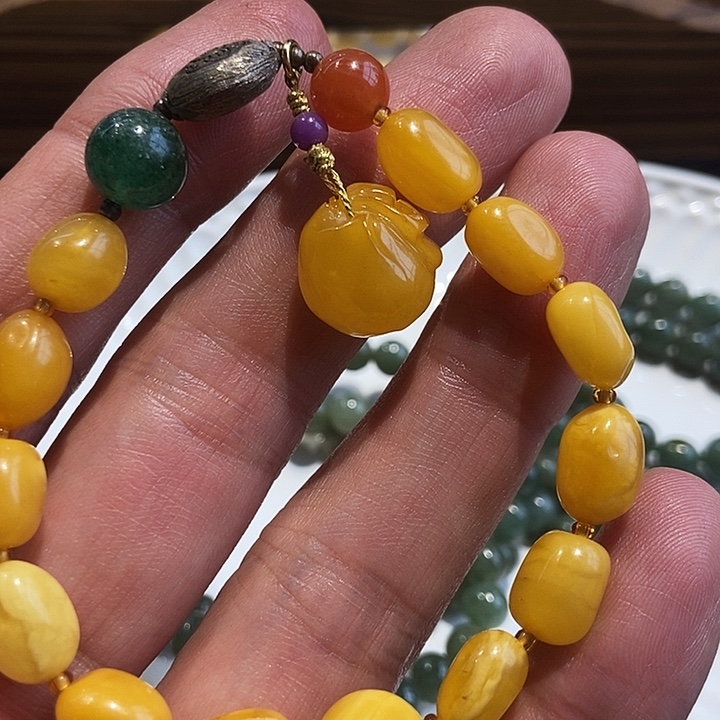 此***存翡翠合金手饰手串