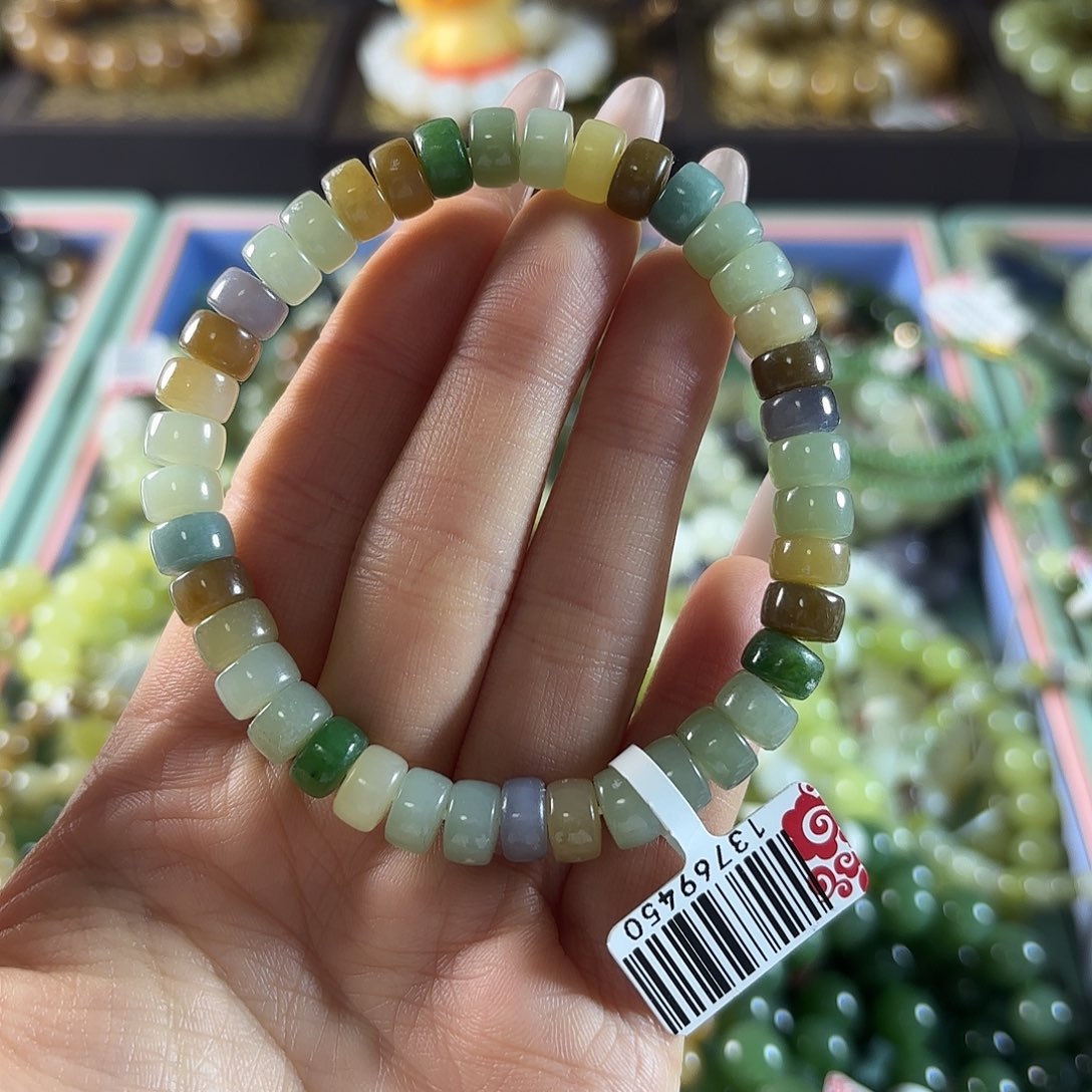 和田玉未镶嵌手链149