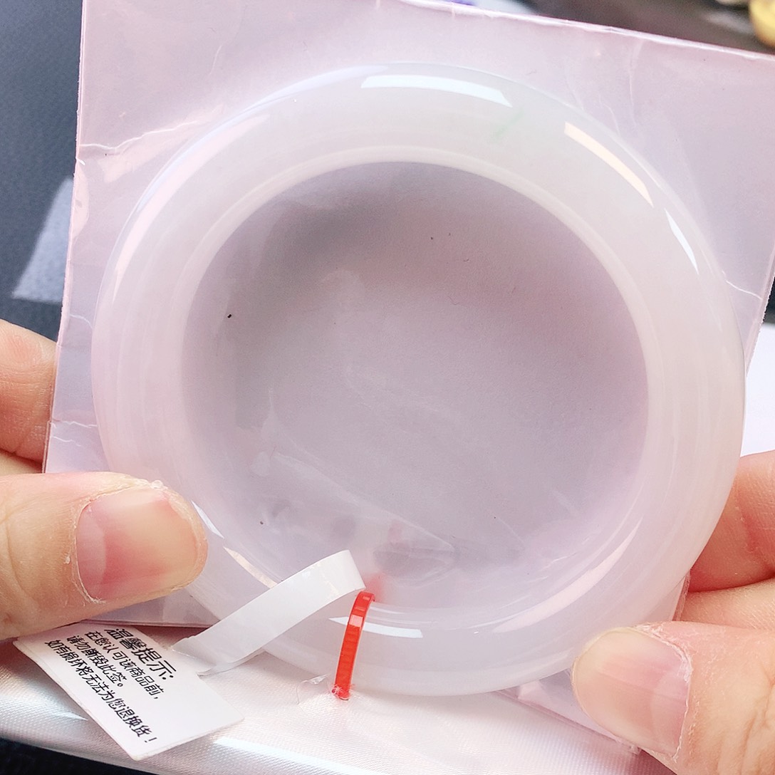 未镶嵌手镯翡翠54胖白
