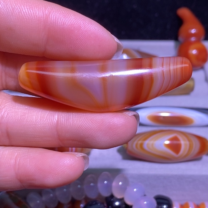 玛瑙/玉髓未镶嵌颈饰