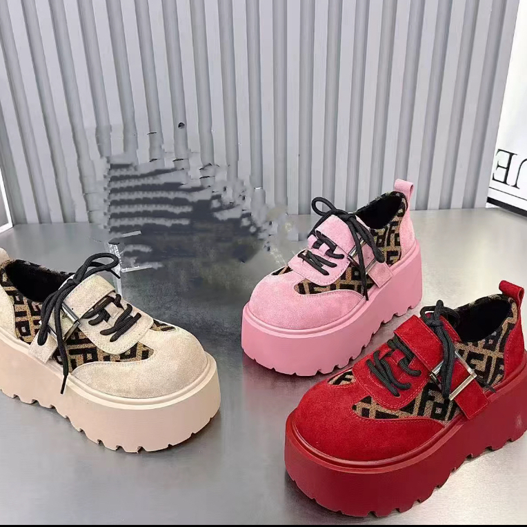 广州欧货小火苗时尚矮个美女必入专属定制松糕厚底7-8公分鞋