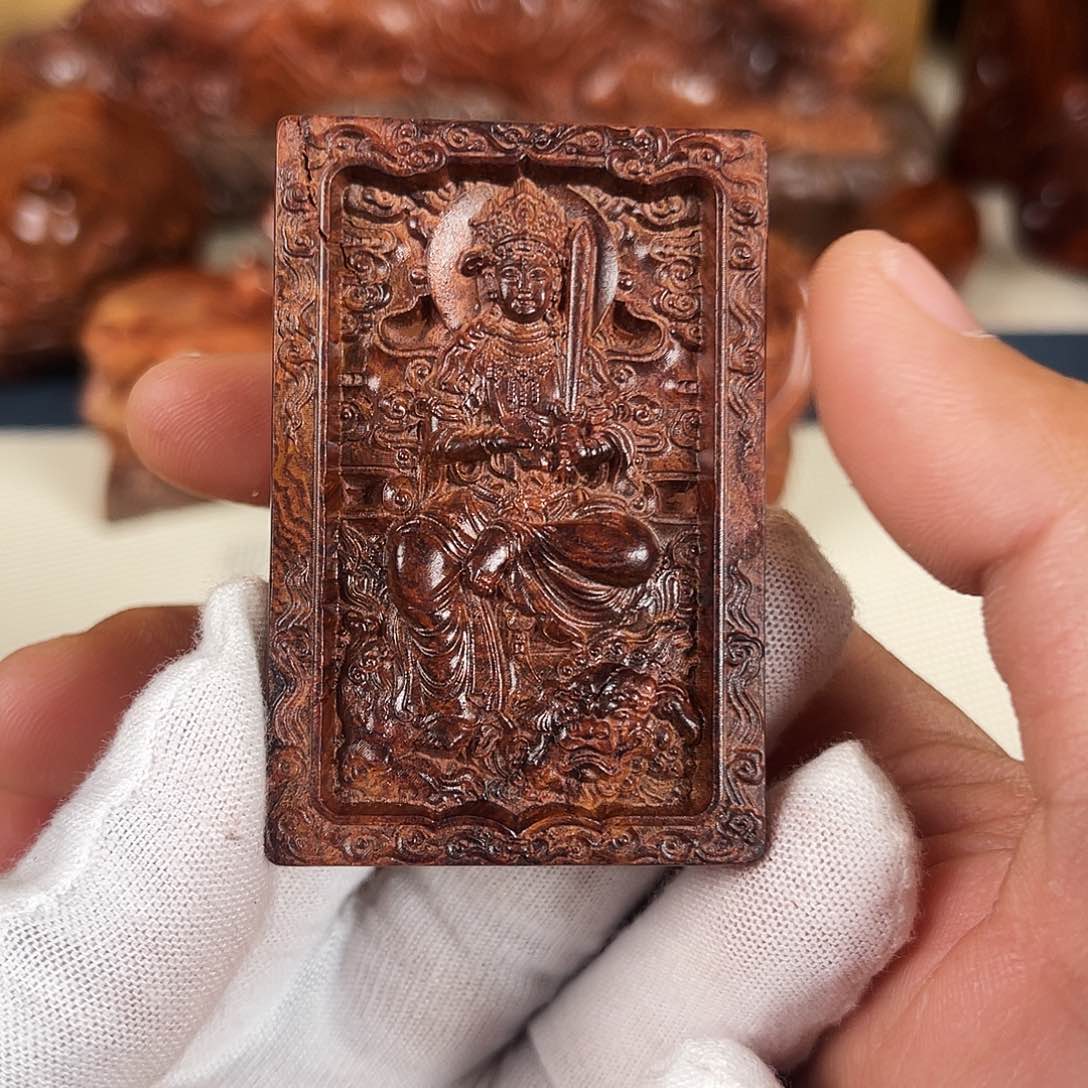 黄花梨/降香黄檀把件吊坠