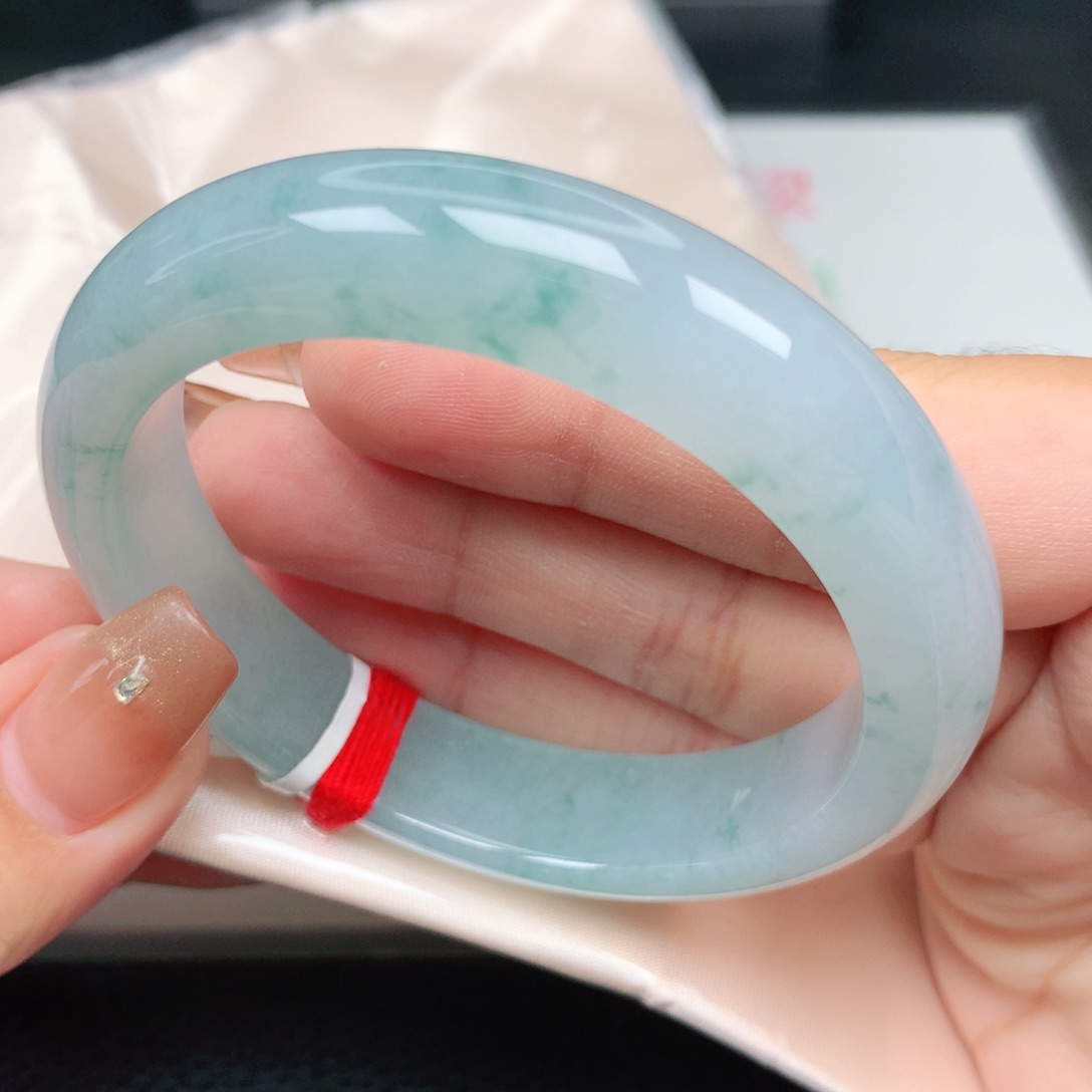 未镶嵌手镯翡翠55正圈轮胎 新货