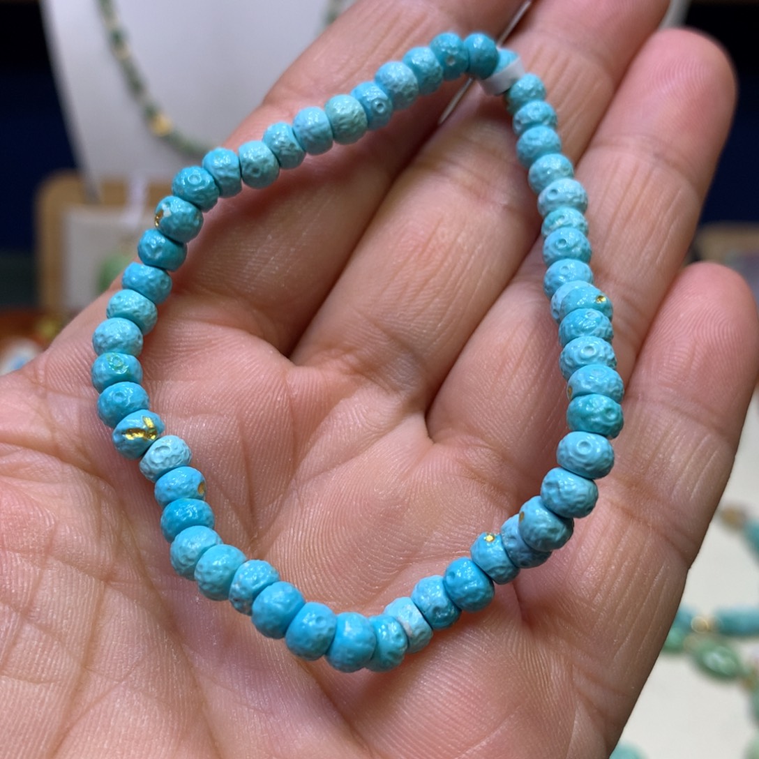 绿松石未镶嵌大肠