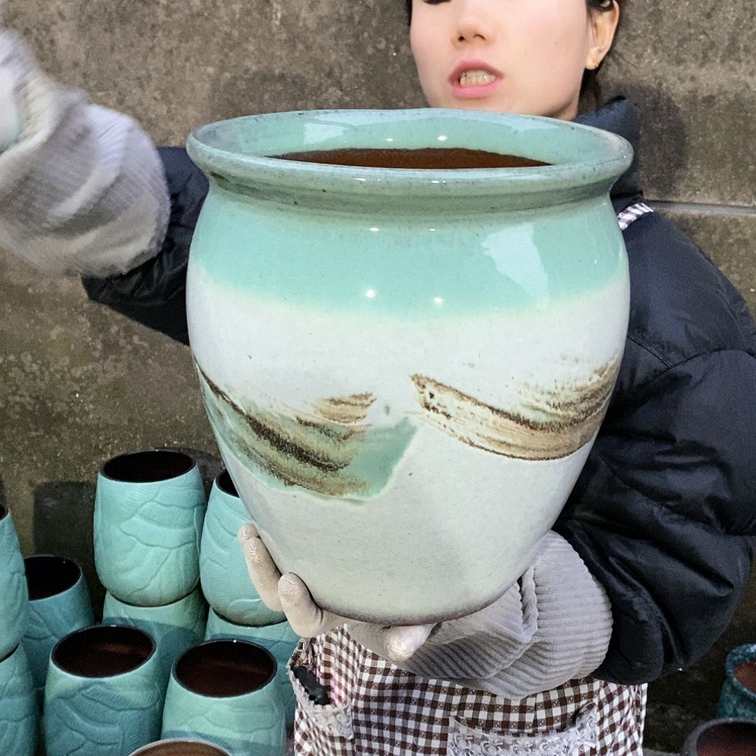 紫砂花盆正品口27高30