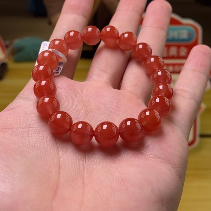 未镶嵌手链南红玛瑙10m多样性发一