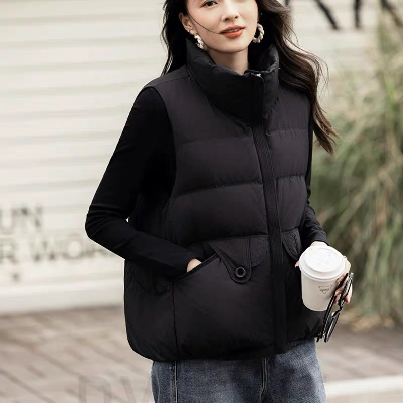 [ W i F i ] 6133新国标立领款羽绒韩版宽松百搭外穿马夹